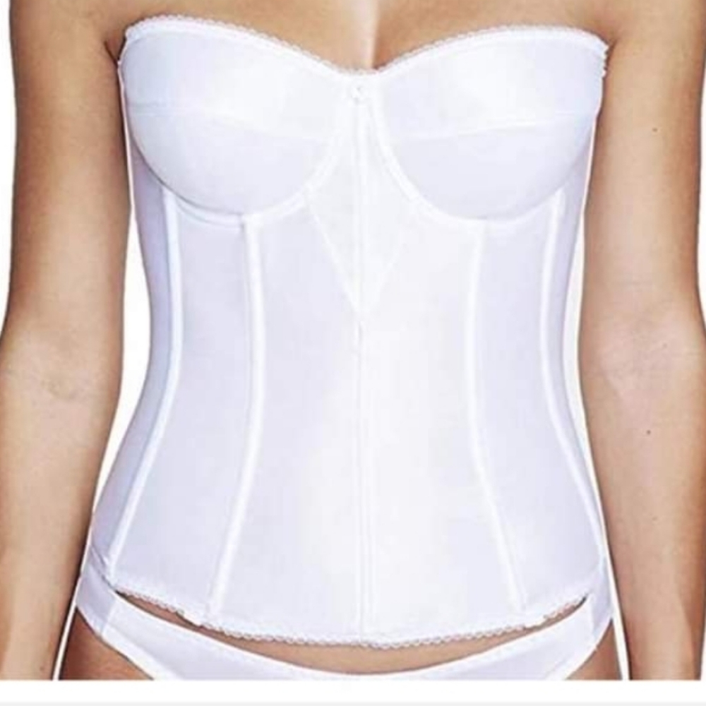 Goddess ivory bustier